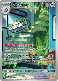 pokemon SV04: Paradox Rift Ferrothorn - 209/182