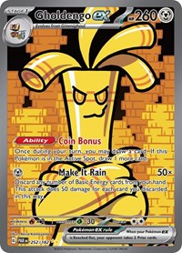 pokemon SV04: Paradox Rift Gholdengo ex - 252/182