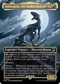 MTG Universes Beyond: Jurassic World Collection Indoraptor, the Perfect Hybrid (Borderless)