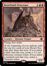 MTG The Lost Caverns of Ixalan Bonehoard Dracosaur