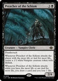 MTG The Lost Caverns of Ixalan Preacher of the Schism