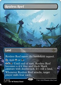 MTG The Lost Caverns of Ixalan Restless Reef (Borderless)