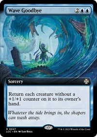 MTG Commander: The Lost Caverns of Ixalan Wave Goodbye (Extended Art)