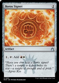 MTG Ravnica Remastered Boros Signet