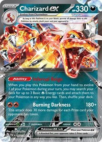 pokemon SV: Paldean Fates Charizard ex - 054/091