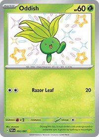 pokemon SV: Paldean Fates Oddish