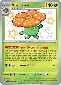 pokemon SV: Paldean Fates Vileplume