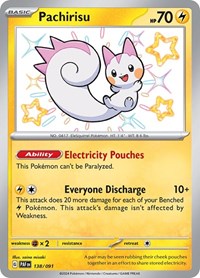 pokemon SV: Paldean Fates Pachirisu