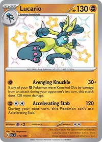 pokemon SV: Paldean Fates Lucario