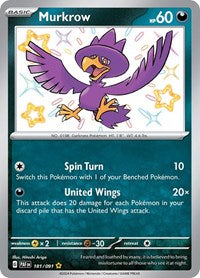 pokemon SV: Paldean Fates Murkrow