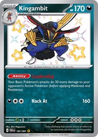 pokemon SV: Paldean Fates Kingambit