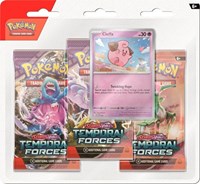 pokemon SV05: Temporal Forces Temporal Forces 3 Pack Blister [Cleffa]