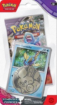 pokemon SV05: Temporal Forces Temporal Forces Single Pack Blister [Carvanha]
