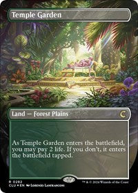 MTG Ravnica: Clue Edition Temple Garden (Borderless)