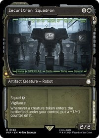 MTG Universes Beyond: Fallout Securitron Squadron (Showcase)