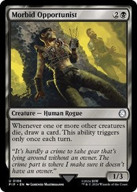 MTG Universes Beyond: Fallout Morbid Opportunist