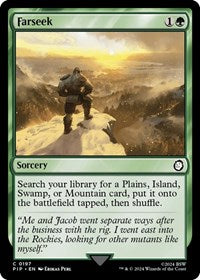 MTG Universes Beyond: Fallout Farseek