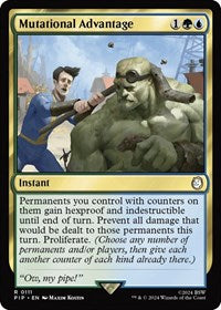 MTG Universes Beyond: Fallout Mutational Advantage