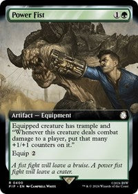 MTG Universes Beyond: Fallout Power Fist (Extended Art)