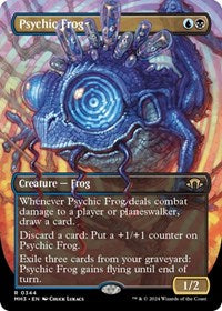 MTG Modern Horizons 3 Psychic Frog (Borderless)