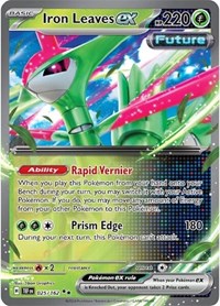 pokemon SV05: Temporal Forces Iron Leaves ex - 025/162