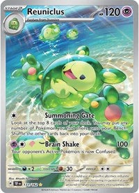 pokemon SV05: Temporal Forces Reuniclus - 171/162