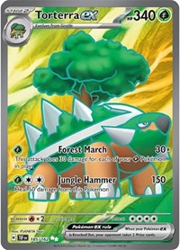 pokemon SV05: Temporal Forces Torterra ex - 185/162