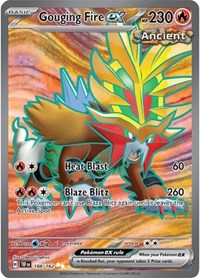 pokemon SV05: Temporal Forces Gouging Fire ex - 188/162