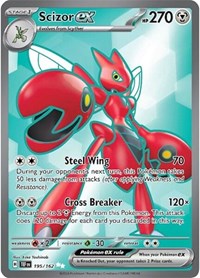 pokemon SV05: Temporal Forces Scizor ex - 195/162