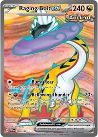 pokemon SV05: Temporal Forces Raging Bolt ex - 196/162