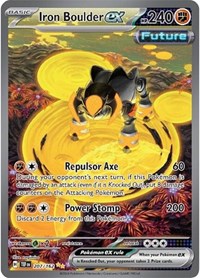 pokemon SV05: Temporal Forces Iron Boulder ex - 207/162