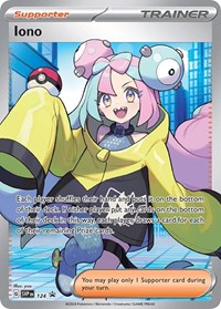 pokemon SV: Scarlet & Violet Promo Cards Iono - 124