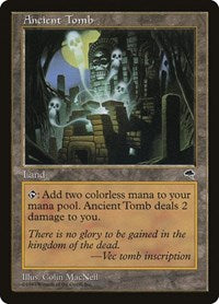 MTG Tempest Ancient Tomb