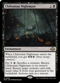 MTG Modern Horizons 3 Chthonian Nightmare