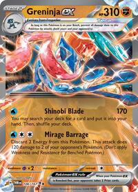 pokemon SV06: Twilight Masquerade Greninja ex - 106/167