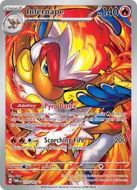 pokemon SV06: Twilight Masquerade Infernape - 173/167