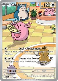 pokemon SV06: Twilight Masquerade Chansey - 187/167