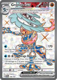 pokemon SV06: Twilight Masquerade Greninja ex - 198/167