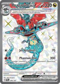 pokemon SV06: Twilight Masquerade Dragapult ex - 200/167