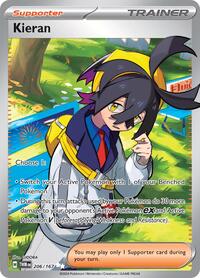 pokemon SV06: Twilight Masquerade Kieran - 206/167