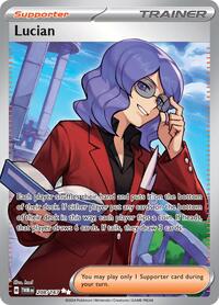 pokemon SV06: Twilight Masquerade Lucian - 208/167