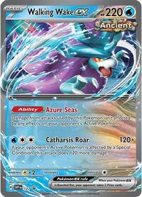 pokemon SV: Scarlet & Violet Promo Cards Walking Wake ex - 127