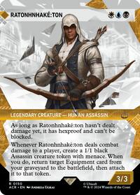 MTG Universes Beyond: Assassin's Creed Ratonhnhake:ton (Showcase)