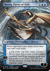 MTG Commander: Bloomburrow Narset, Parter of Veils (Borderless)