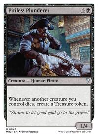 MTG Mystery Booster 2 Pitiless Plunderer (White Border)