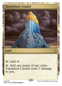 MTG Mystery Booster 2 Tarnished Citadel (White Border)