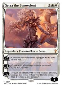 MTG Mystery Booster 2 Serra the Benevolent (White Border)