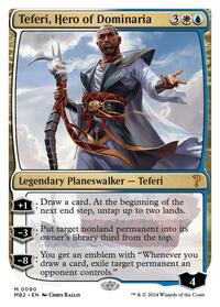 MTG Mystery Booster 2 Teferi, Hero of Dominaria (White Border)