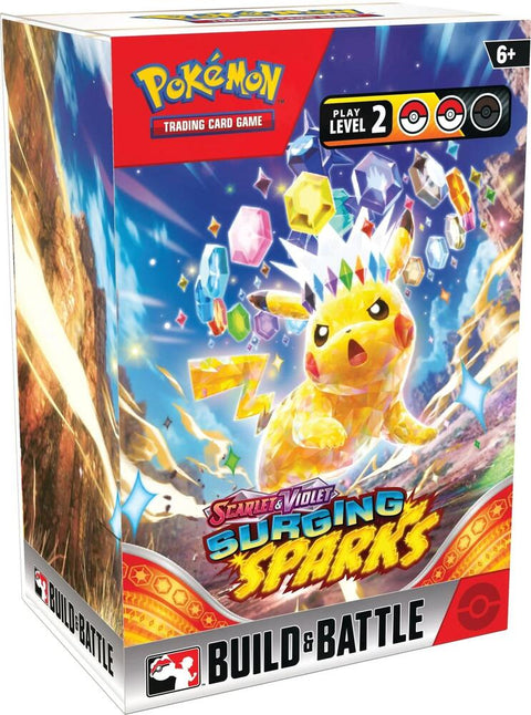 pokemon SV08: Surging Sparks Build and Battle Box