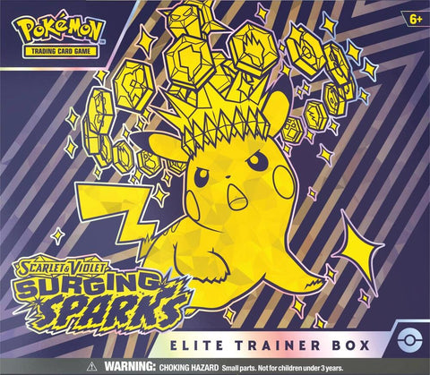 pokemon SV08: Surging Sparks Elite Trainer box